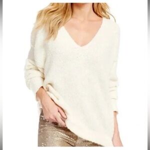 Free People V-Neck Sweater